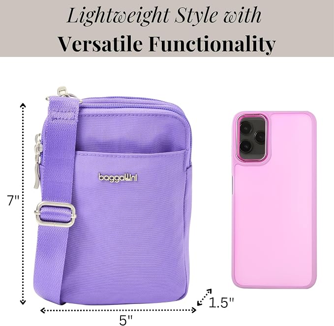 Baggallini Women's Modern Take Two Rfid Crossbody