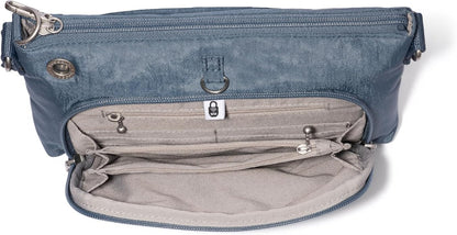Baggallini womens Securtex Anti-theft Memento Crossbody Bag