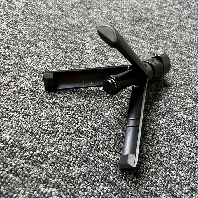 Bullet Time Handle Tripod Rotating Grip for Insta360 X5/X4/X3, DJI OSMO Pocket 3, GoPro – 360° Rotating Grip, 1/4" Thread, 6 lbs Capacity, Compact Selfie Stick & Tabletop Tripod