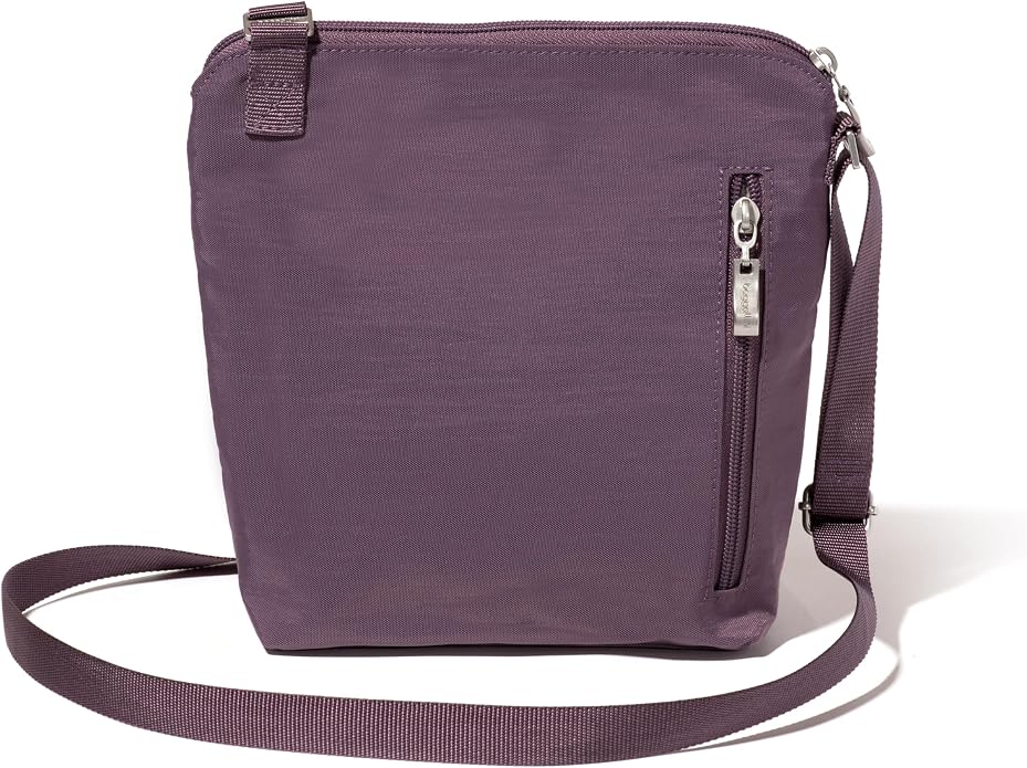 Baggallini Pocket Crossbody Bags for Women 8x8 Small Lightweight Durable Water-resistant Travel Purse W/Rfid