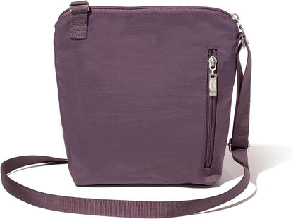 Baggallini Pocket Crossbody Bags for Women 8x8 Small Lightweight Durable Water-resistant Travel Purse W/Rfid