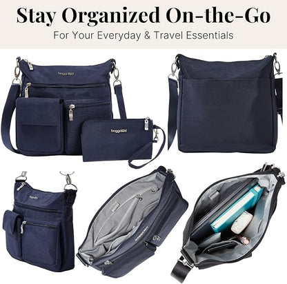Baggallini Women's Modern Everywhere Slim Crossbody
