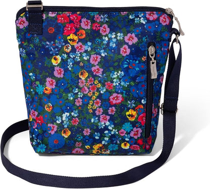 Baggallini Pocket Crossbody Bags for Women 8x8 Small Lightweight Durable Water-resistant Travel Purse W/Rfid