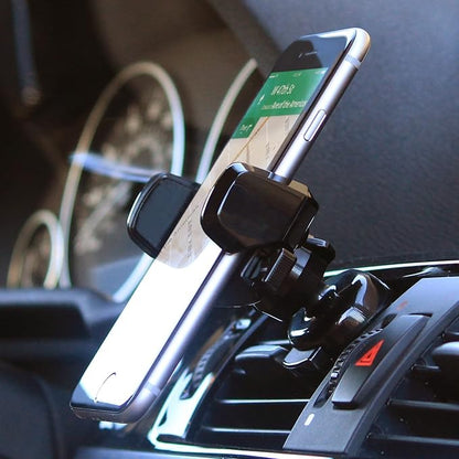 iOttie Easy One Touch Mini Air Vent Car Mount Holder Cradle for iPhone Xs Max R 8 Plus 7 Samsung Galaxy S10 E S9 S8 Plus Edge, Note 9 & Other Smartphone, 2.2 x 4.8 x 5.7 inches