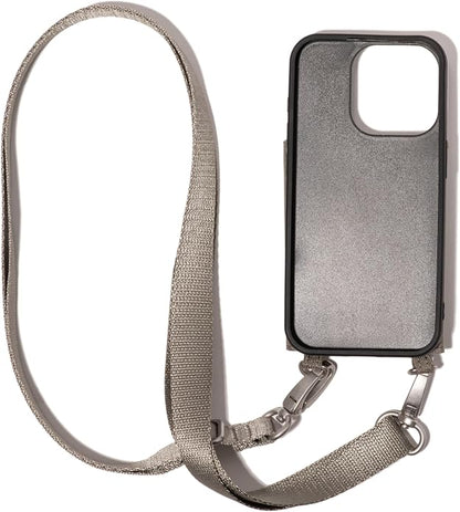 Baggallini On The Go iPhone Card Case Crossbody - Lightweight iPhone Case Designed for iPhone 13, iPhone 14, iPhone 15 and iPhone 15 Pro