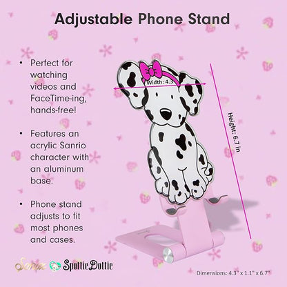 Sonix x Sanrio Character Phone Stand | Adjustable Cell Phone Holder, Desk Stand, Dock | Spottie Dottie
