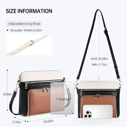 Crossbody Purses for Women Small Crossbody Bags for Women with Built in RFID Wallet