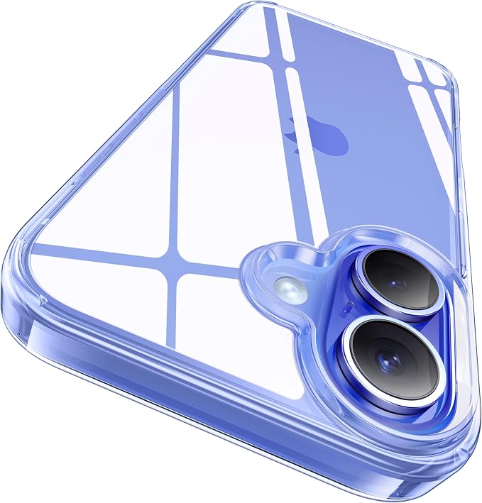 CASEKOO for iPhone 16 Plus Case Crystal Clear, [12FT Military-Grade Protection][Never Yellow Technology] Transparent Slim Cover Women Men for iPhone 16 Plus Phone Case 6.7 inch, Clear