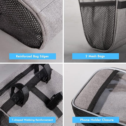 Bike Handlebar Bag - Front Basket with Bike Phone Mount, Bicycle Cooler Pouch Pack for Kids Girls Boys Men Women