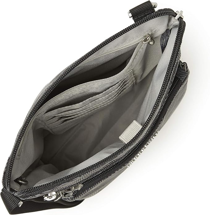 Baggallini Pocket Crossbody Bags for Women 8x8 Small Lightweight Durable Water-resistant Travel Purse W/Rfid