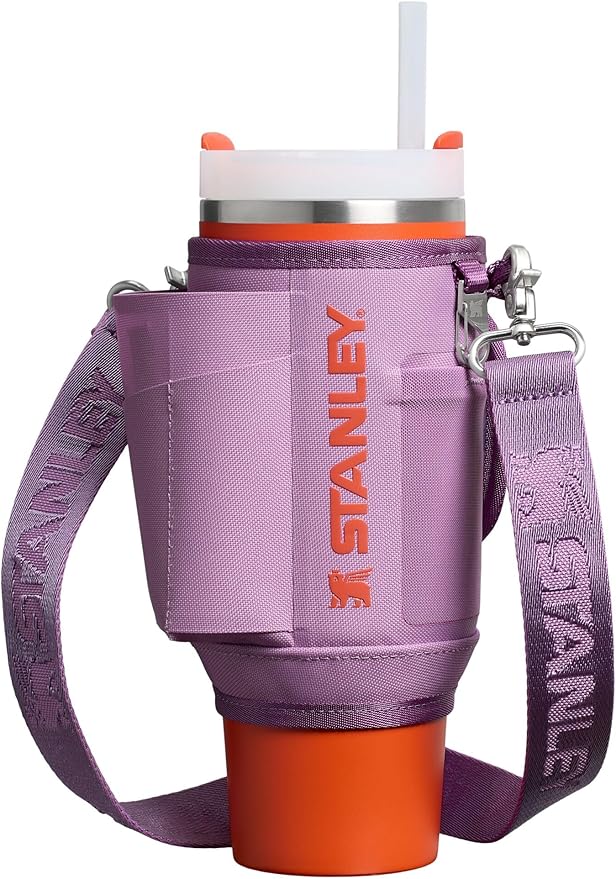 STANLEY All Day Quencher Carry All for 40 oz Tumbler with Handle | Crossbody Bag with Phone Holder Pocket, Card Sleeve & Detachable Strap | Water Bottle Carrier Bag | BPA-Free |