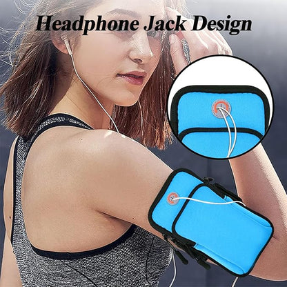 Phone Holder for Running Armband,Small Cell Phone Purse Crossbody for Women Men Kids,iPhone 11 12 13 14 15 16e 16 17 Pro Max Xs Xr X Plus Mini Galaxy Ultra Note Pouch Exercise Arm Bands Bags