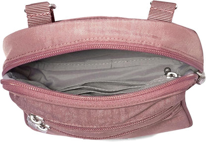 Baggallini Journey Crossbody Bags for Women 9x6 Small Lightweight Travel Handbag W/RFID