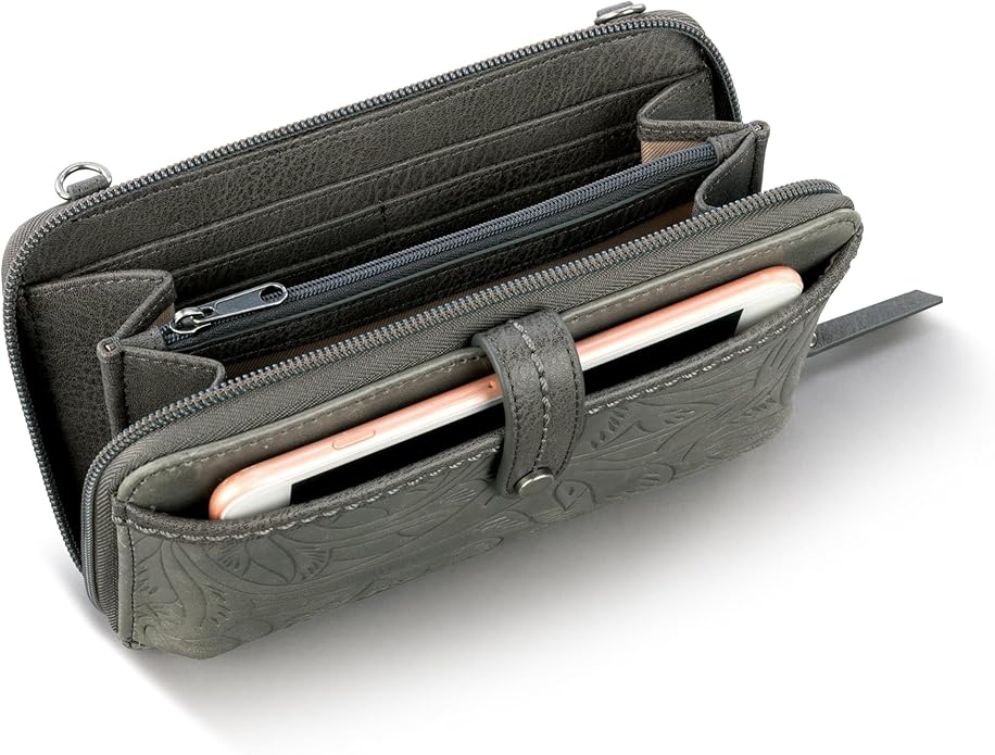 The Sak Iris Smartphone Crossbody Purse - Small Women's Cellphone Bag & Wallet For Everyday- Convertible Wristlet With Zipper