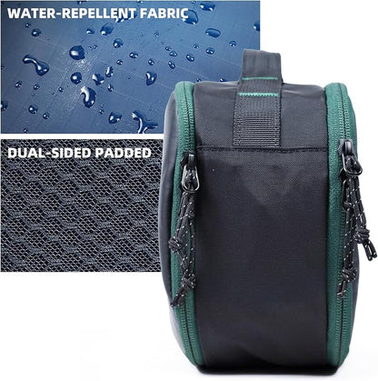 Accessories Bag & Tech Pouch | Organizer for Cables, Electronics & Everyday Essentials, Water-Repellent, Dual-Sided Padded