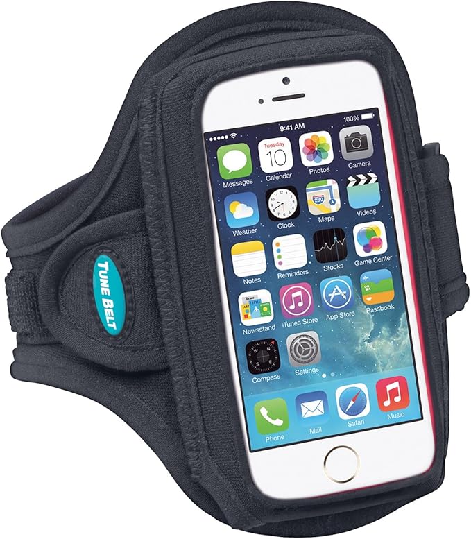 Tune Belt Armband for iPod Touch 5th, 6th and 7th Generations - Water-Resistant [Black]