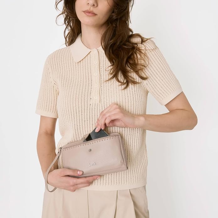 The Sak Iris Smartphone Crossbody Purse - Small Women's Cellphone Bag & Wallet For Everyday- Convertible Wristlet With Zipper