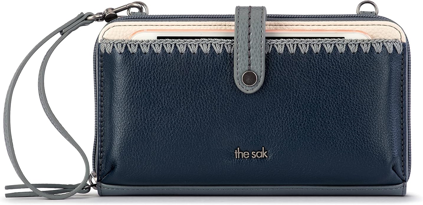 The Sak Iris Smartphone Crossbody Purse - Small Women's Cellphone Bag & Wallet For Everyday- Convertible Wristlet With Zipper