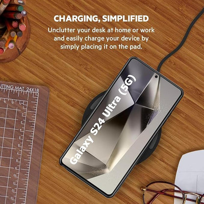Battery Case for Galaxy S24 Ultra,12000mAh Portable Protective Smart Wireless Charging Case Support Carplay Compatible with Galaxy S24Ultra(6.8 inches)Rechargeable Extended Battery Charger Case(Black)