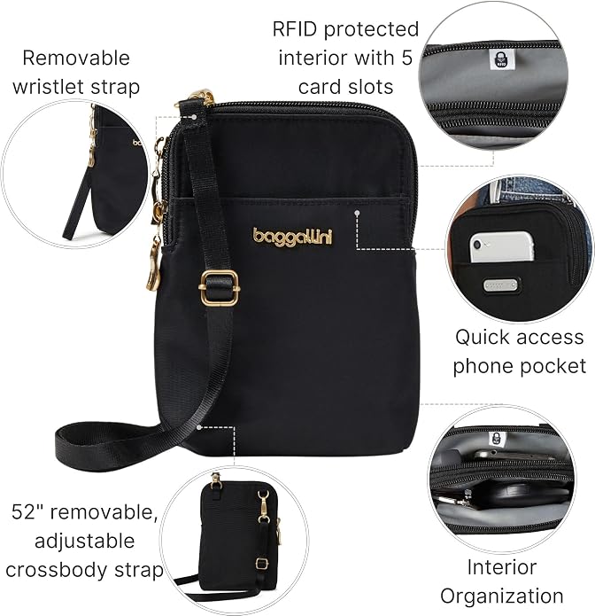 Baggallini The New Classic Collection Take Two RFID Bryant Crossbody