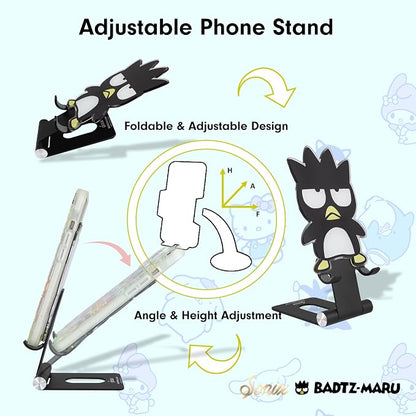 Sonix x Sanrio Character Phone Stand | Adjustable Cell Phone Holder, Desk Stand, Dock | Badtz Maru