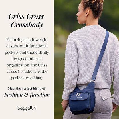 Baggallini Women Criss Cross Crossbody Bag