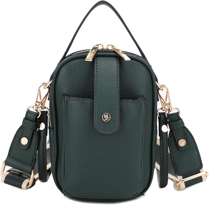 Mali+Lili Gail Vegan Leather Multi Compartment Crossbody Bag
