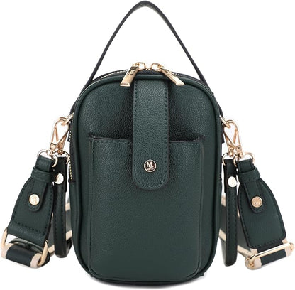 Mali+Lili Gail Vegan Leather Multi Compartment Crossbody Bag