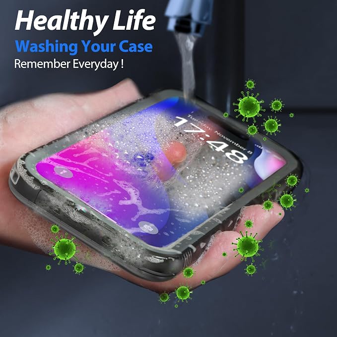 SPORTLINK for iPhone 15 Plus Case - IP68 Waterproof Military Protective Full Body Heavy Duty Shockproof 360 Sealed Dustproof with Camera Screen Protector Cover for i Phone 15 Plus 6.7" Black