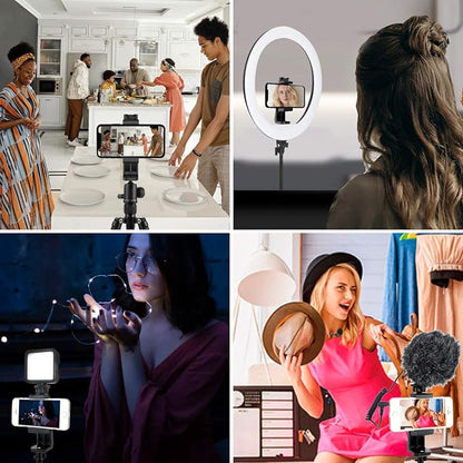 Owine Universal Dual Cell Phone Tripod Mount Adapter Premium Smartphone Clamp, Compatible with iPhone,Samsung Galaxy,Note,Lg,All Smartphones Perfectly.Connects to Tripod, Monopod, Selfie Stick