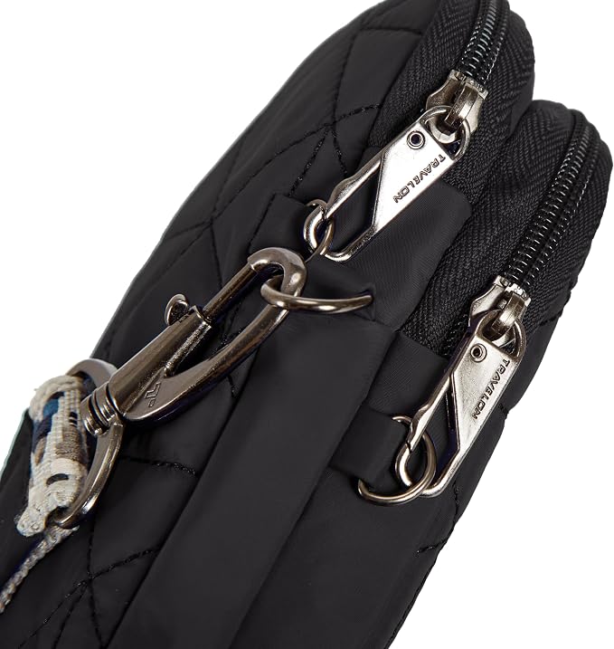 Travelon Anti-Theft Boho 2 Compartment Phone Crossbody
