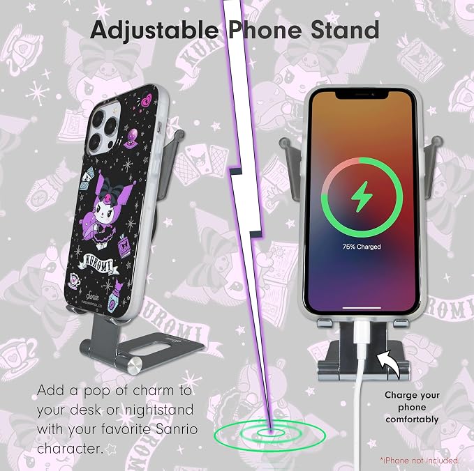 Sonix x Sanrio Character Phone Stand | Adjustable Cell Phone Holder, Desk Stand, Dock | Kuromi