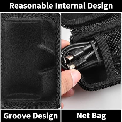 casmilee Portable Charger Power Bank Case for Swyop/for Feob/for Charmast/for JEJILL/for LanLuk/for VEGER/for iWALK/for Taegila/for Kuulaa and More Small Charging Battery Pack - Bag Only (Black)