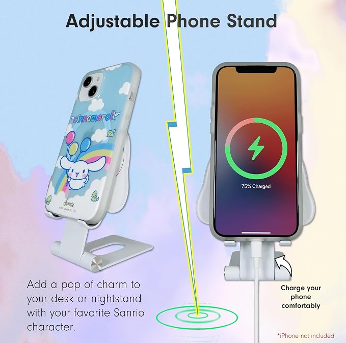 Sonix x Sanrio Character Phone Stand | Adjustable Cell Phone Holder, Desk Stand, Dock | Cinnamoroll