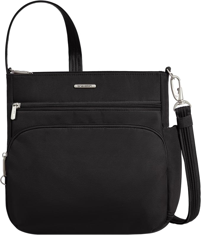 Travelon Anti-Theft Classic North/South Crossbody Bag