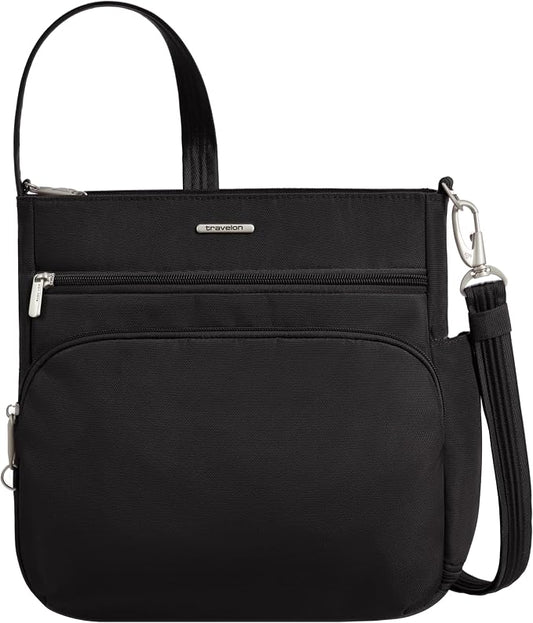 Travelon Anti-Theft Classic North/South Crossbody Bag