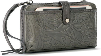 The Sak Iris Smartphone Crossbody Purse - Small Women's Cellphone Bag & Wallet For Everyday- Convertible Wristlet With Zipper