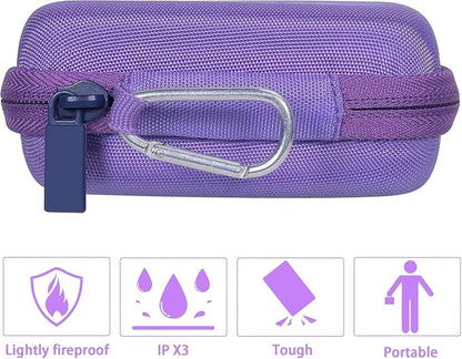 co2CREA Hard Case Compatible with Anker 621 Nano Power Bank 5,000mAh 12W Portable Charger, Purple Case