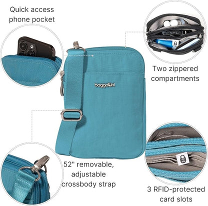 Baggallini Women's Modern Take Two Rfid Crossbody