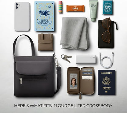 Travelon Anti-Theft Classic Mini Shoulder Bag