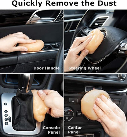 TICARVE Cleaning Gel for Car Detail Putty Car Vent Cleaner Putty Gel Detail Auto Tools Car Interior Cleaner Cleaning Mud for Car and Keyboard Cleaner Slime 2024 Upgrade