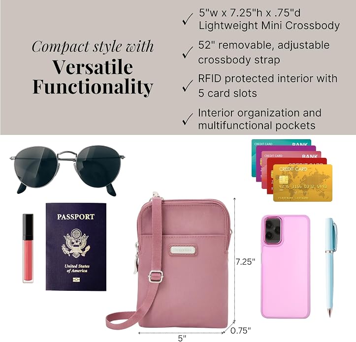 Baggallini The New Classic Collection Take Two RFID Bryant Crossbody