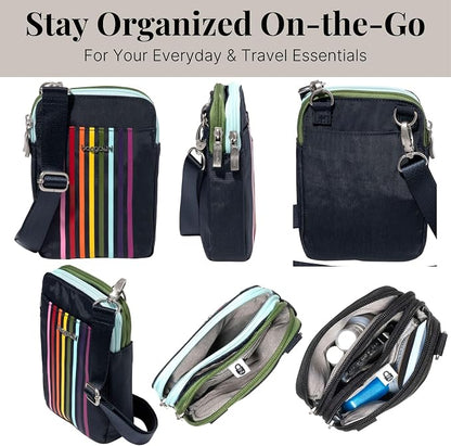 Baggallini Women's Modern Take Two Rfid Crossbody