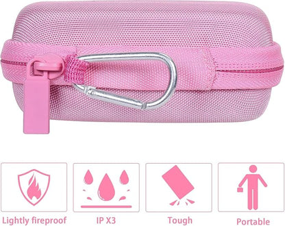 co2CREA Hard Case Compatible with Anker 621 Nano Power Bank 5,000mAh 12W Portable Charger, Pink Case