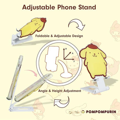 Sonix x Sanrio Character Phone Stand | Adjustable Cell Phone Holder, Desk Stand, Dock | Pompompurin
