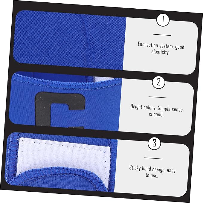 BESPORTBLE Arm Band for Adults Boys and Girls Captain's Label 3pcs Sports Match Armbands
