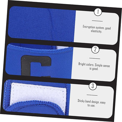 BESPORTBLE Arm Band for Adults Boys and Girls Captain's Label 3pcs Sports Match Armbands
