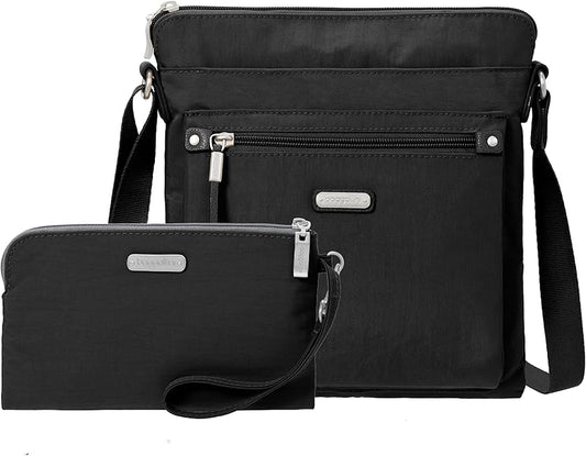 Baggallini womens Go Bagg With Rfid Phone Wristlet