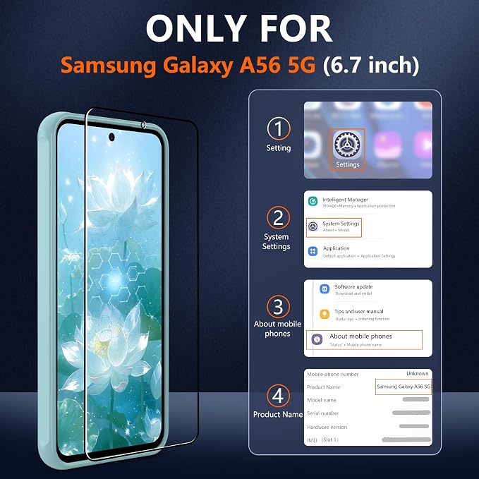 for Samsung Galaxy A56 5G Phone Case: Samsung A56 Case [Mag-Safe Fit] with 2PC Tempered Glass Screen Protector,Frosted Translucent A56 Case Soft-Touch Skin Protection for Galaxy A56 Cover,Mint Greenn