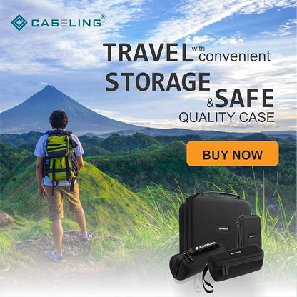 caseling Hard Shell Case - 7.1" x 3.2" 1.1" Fits Anker PowerCore 26800 Portable Charger - EVA Protection Holder for Storage, Travel